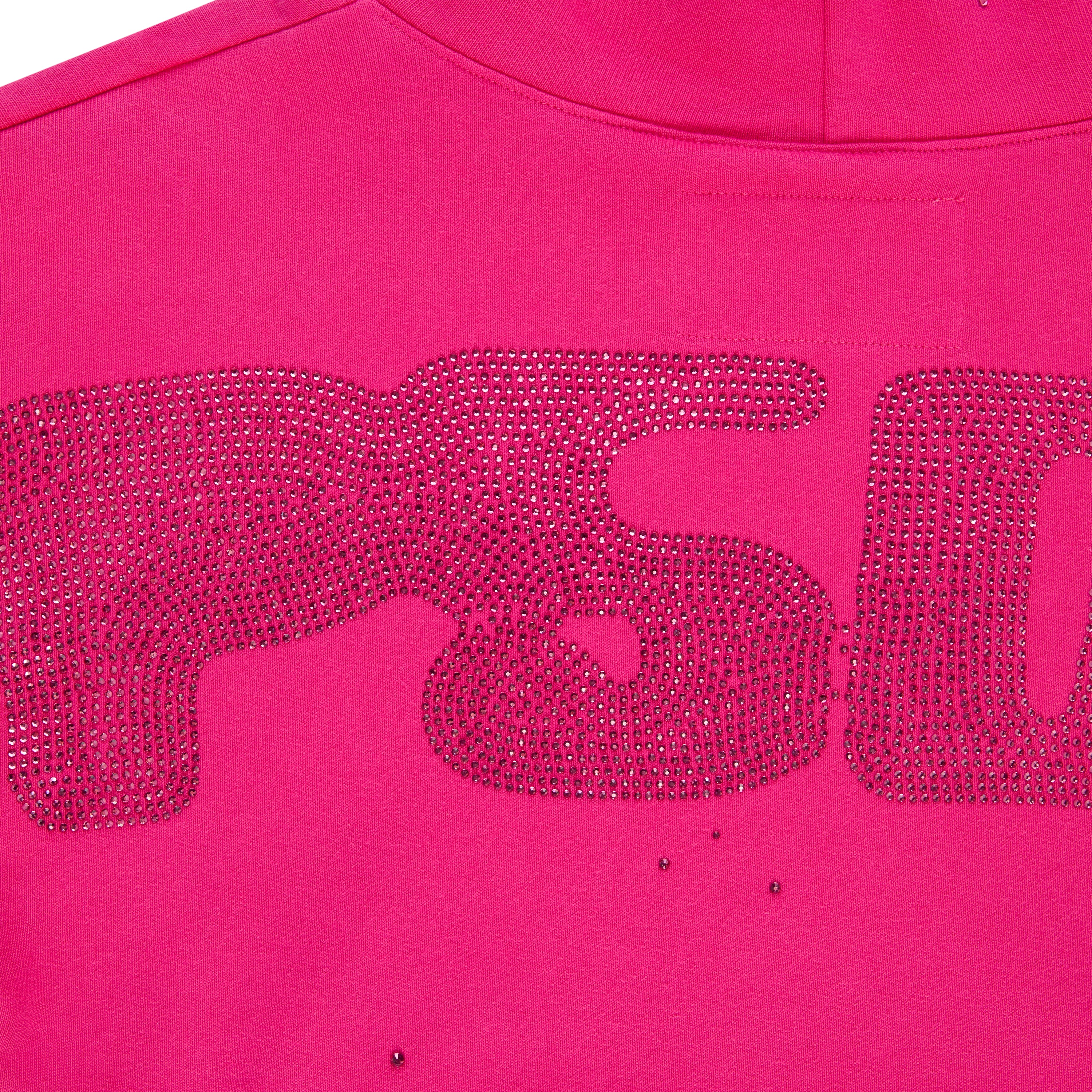 RHINESTONE SILK HOODIE - Image 5