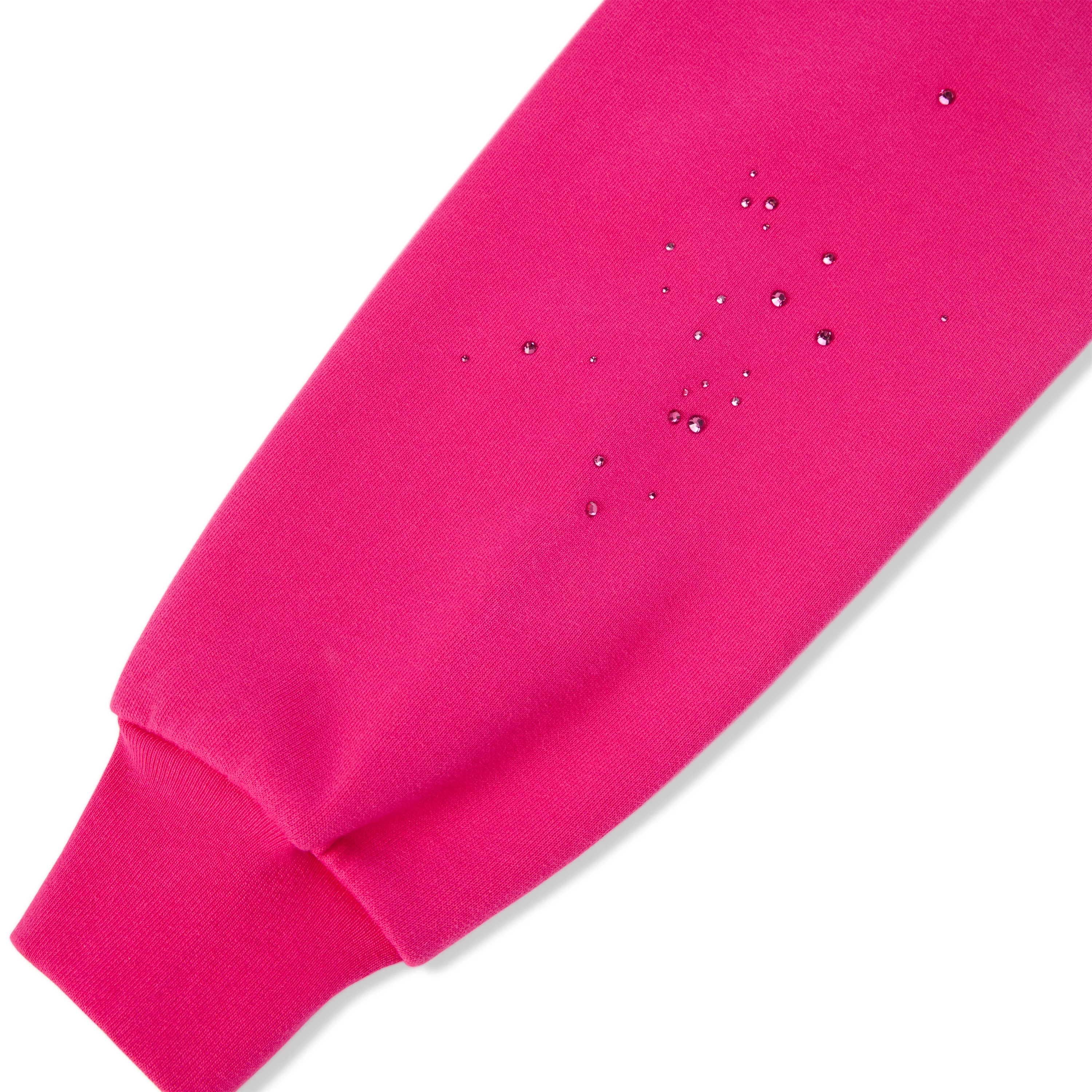 RHINESTONE SILK HOODIE - Image 9