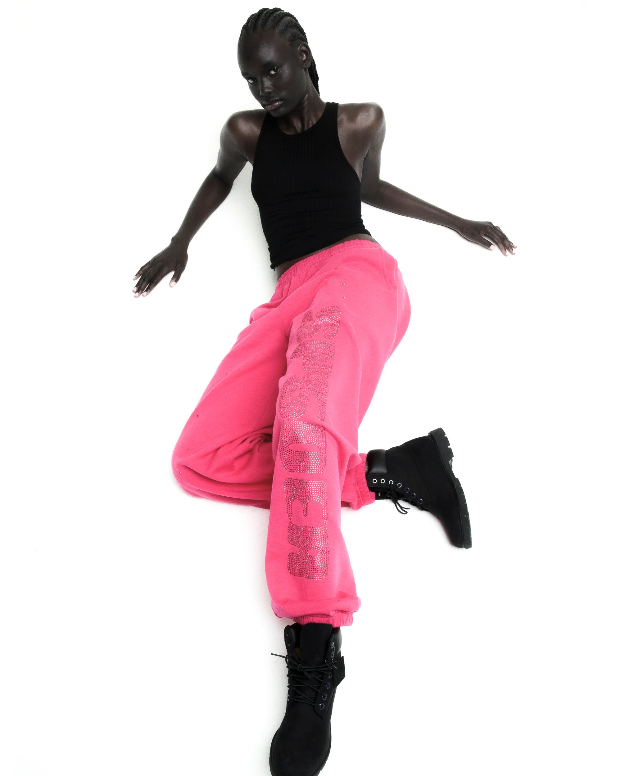 RHINESTONE SILK SWEATPANT - Image 16