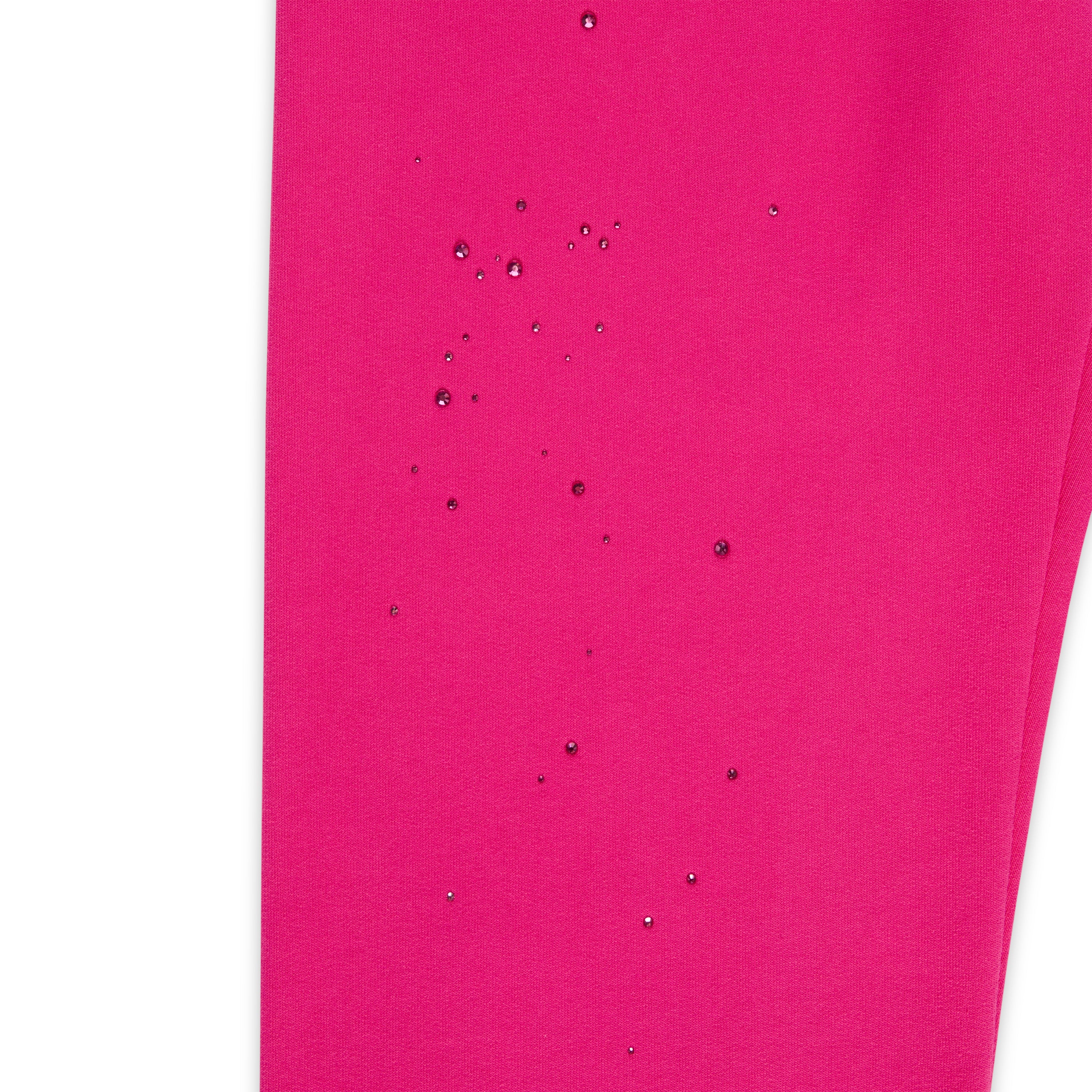 RHINESTONE SILK SWEATPANT - Image 5
