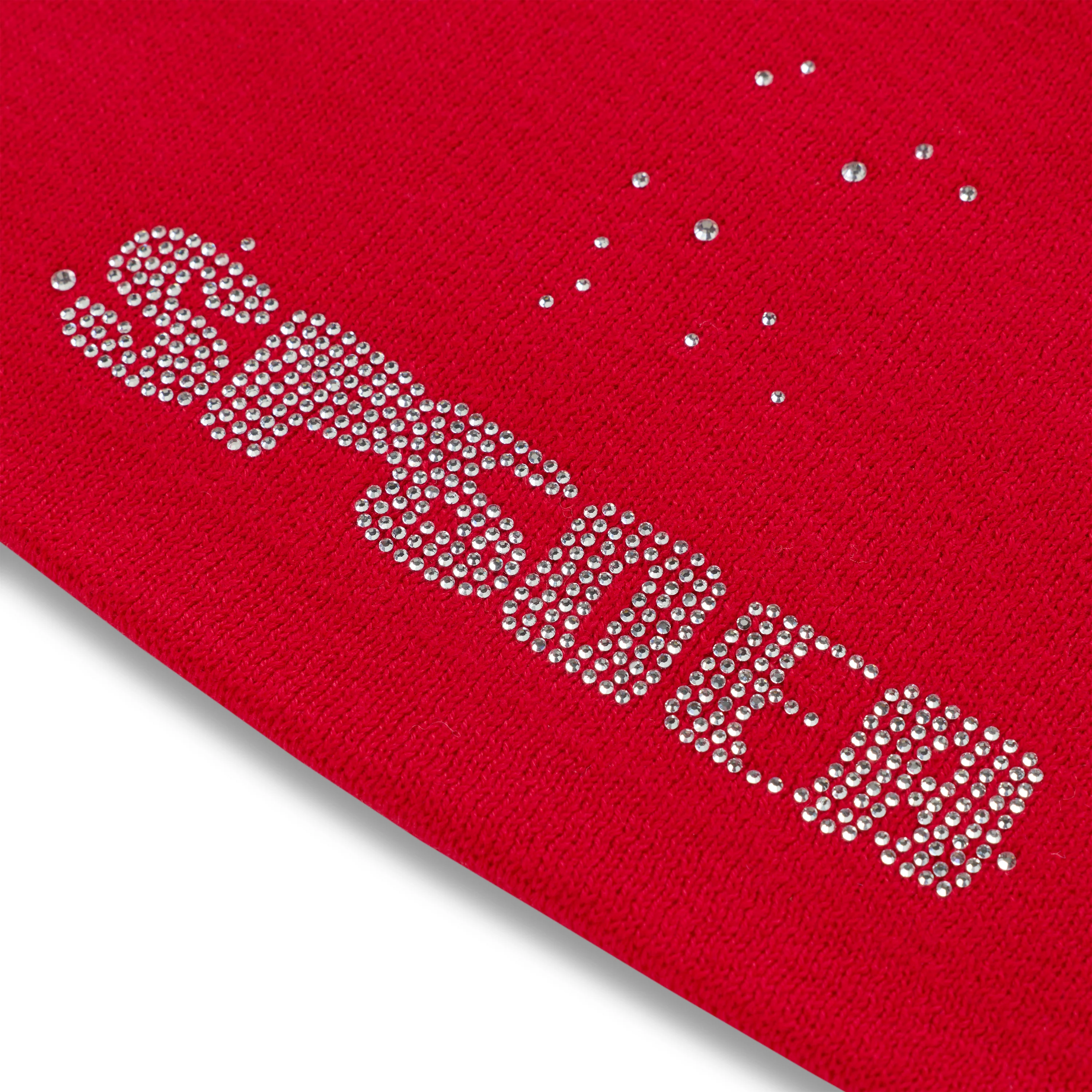 RHINESTONE SILK SKULLY - Image 3