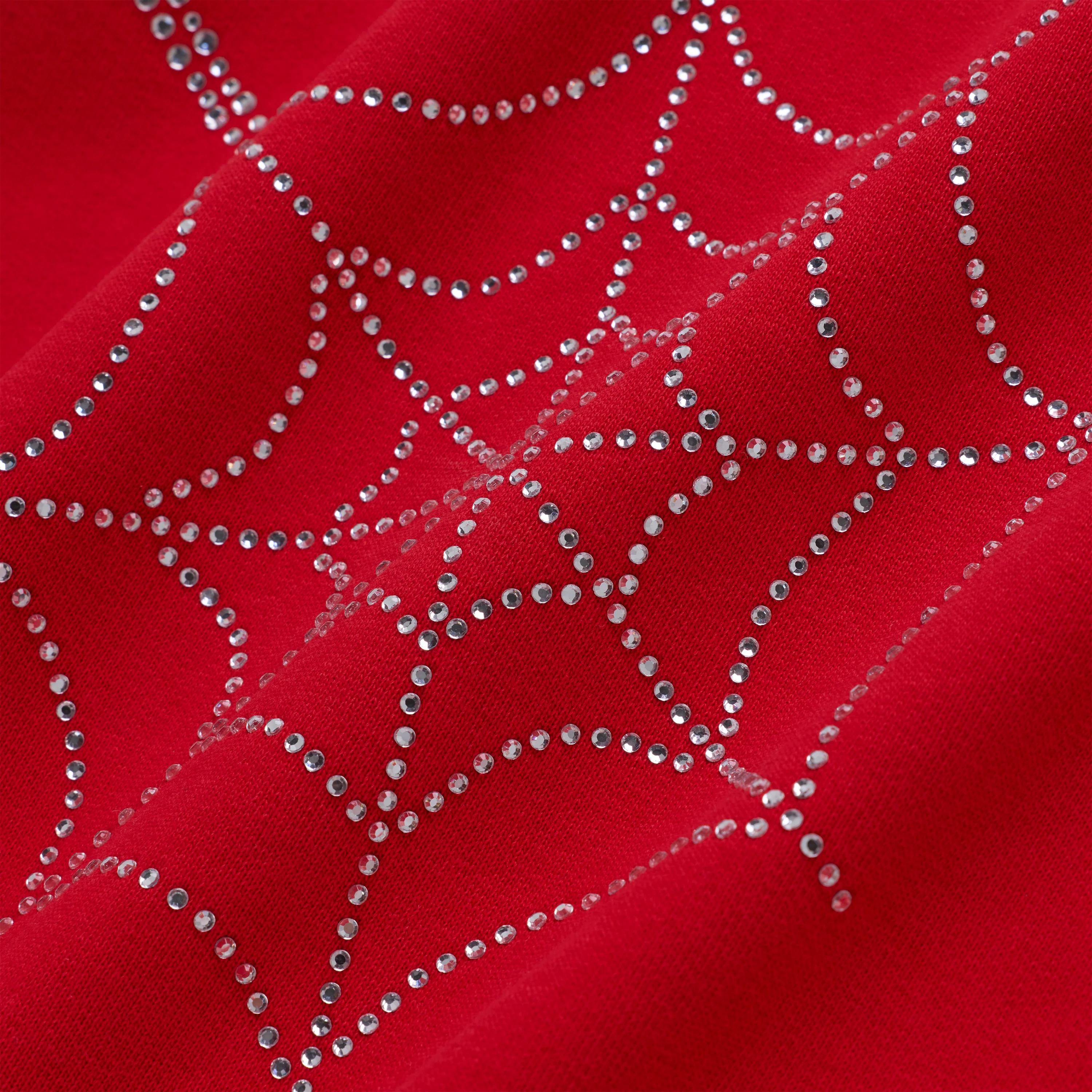 RHINESTONE WEB ZIP HOODIE - Image 6