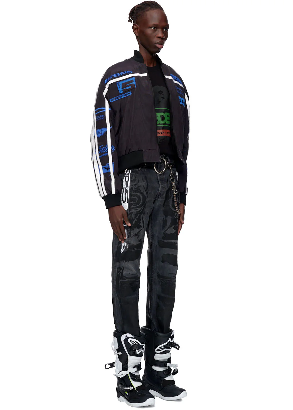 SATIN BOMBER JACKET - Image 3