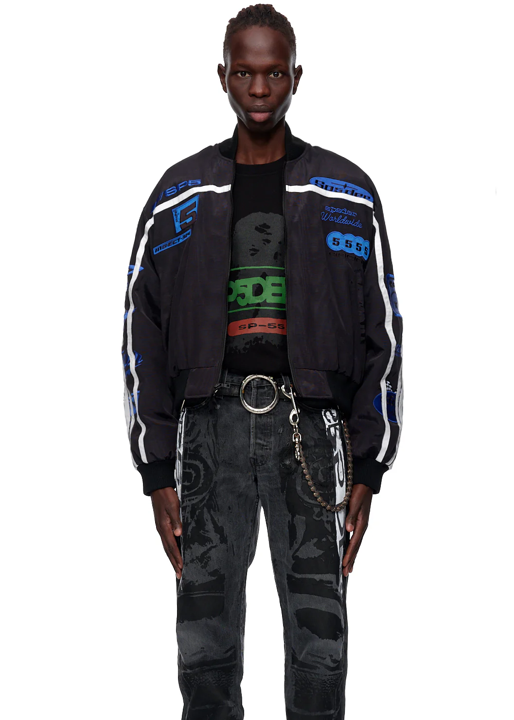 SATIN BOMBER JACKET - Image 4