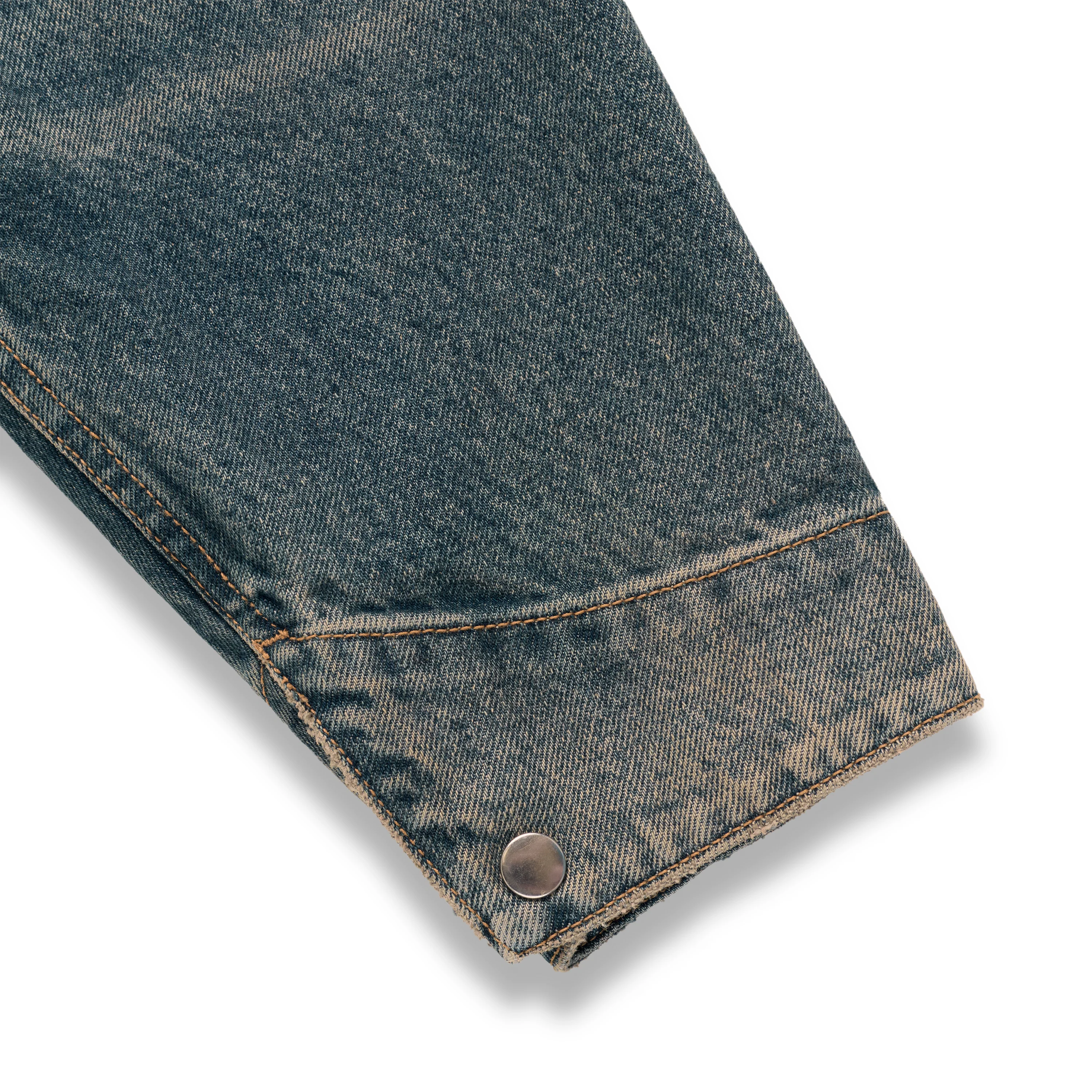 SCRIPT DENIM WORK JACKET - Image 5
