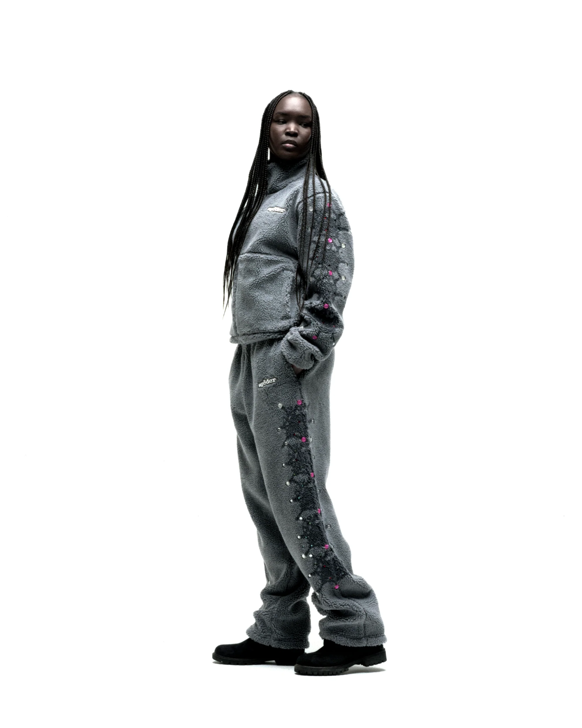 WEBSTONE TEDDY FLEECE ZIP UP - Image 11