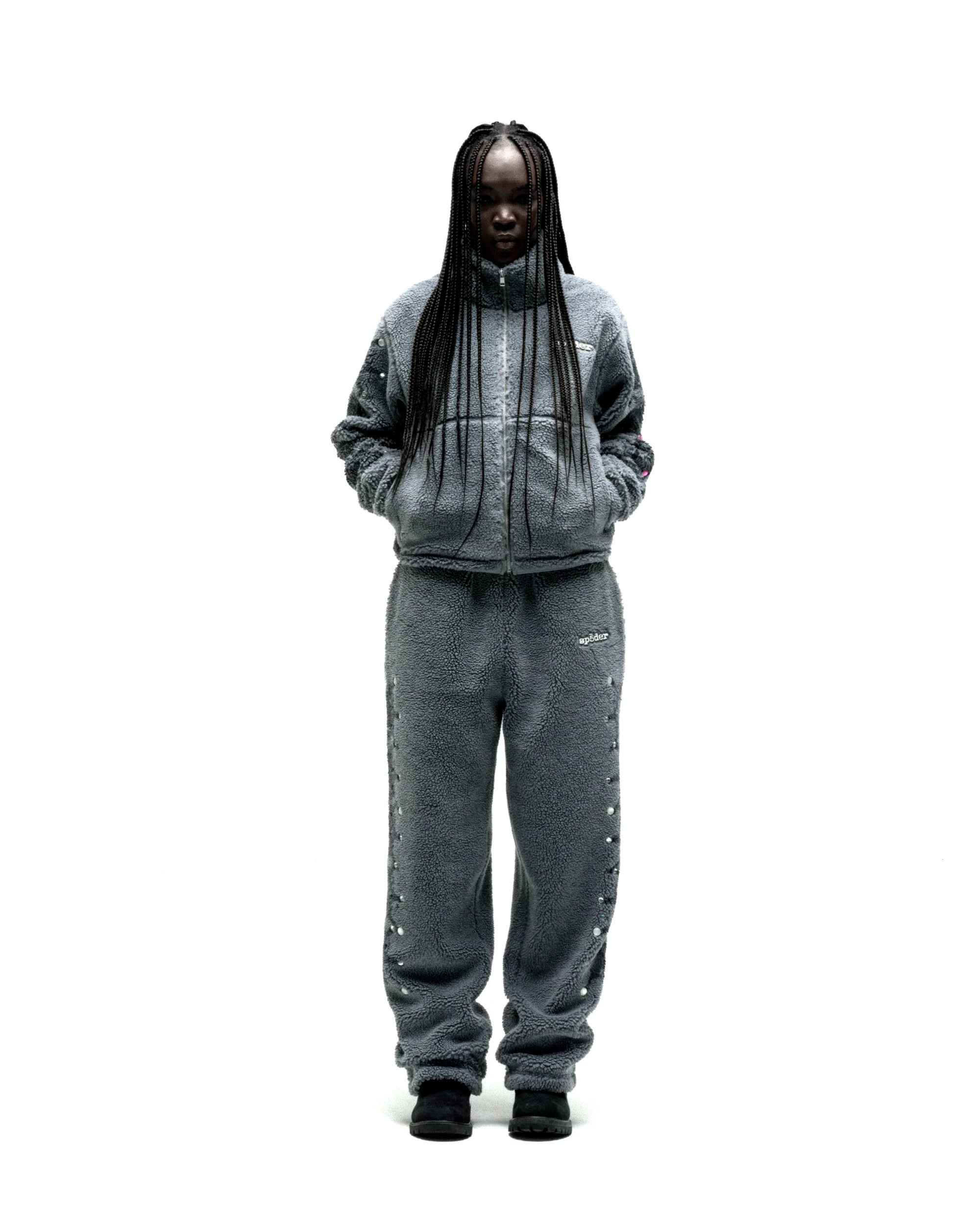 WEBSTONE TEDDY FLEECE ZIP UP - Image 9