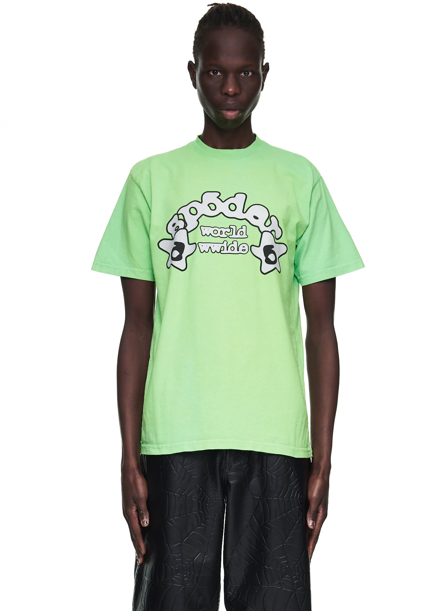SLIME GREEN WORLDWIDE TEE - Image 3