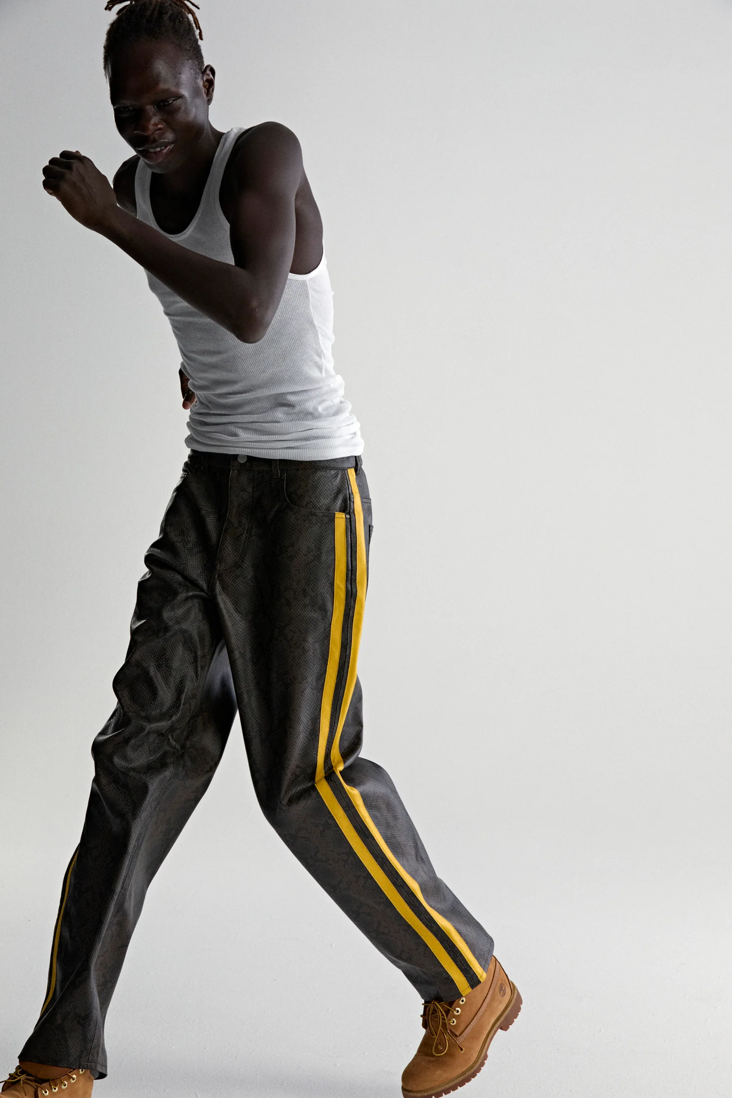 SNAKE LEATHER PANT - Image 12