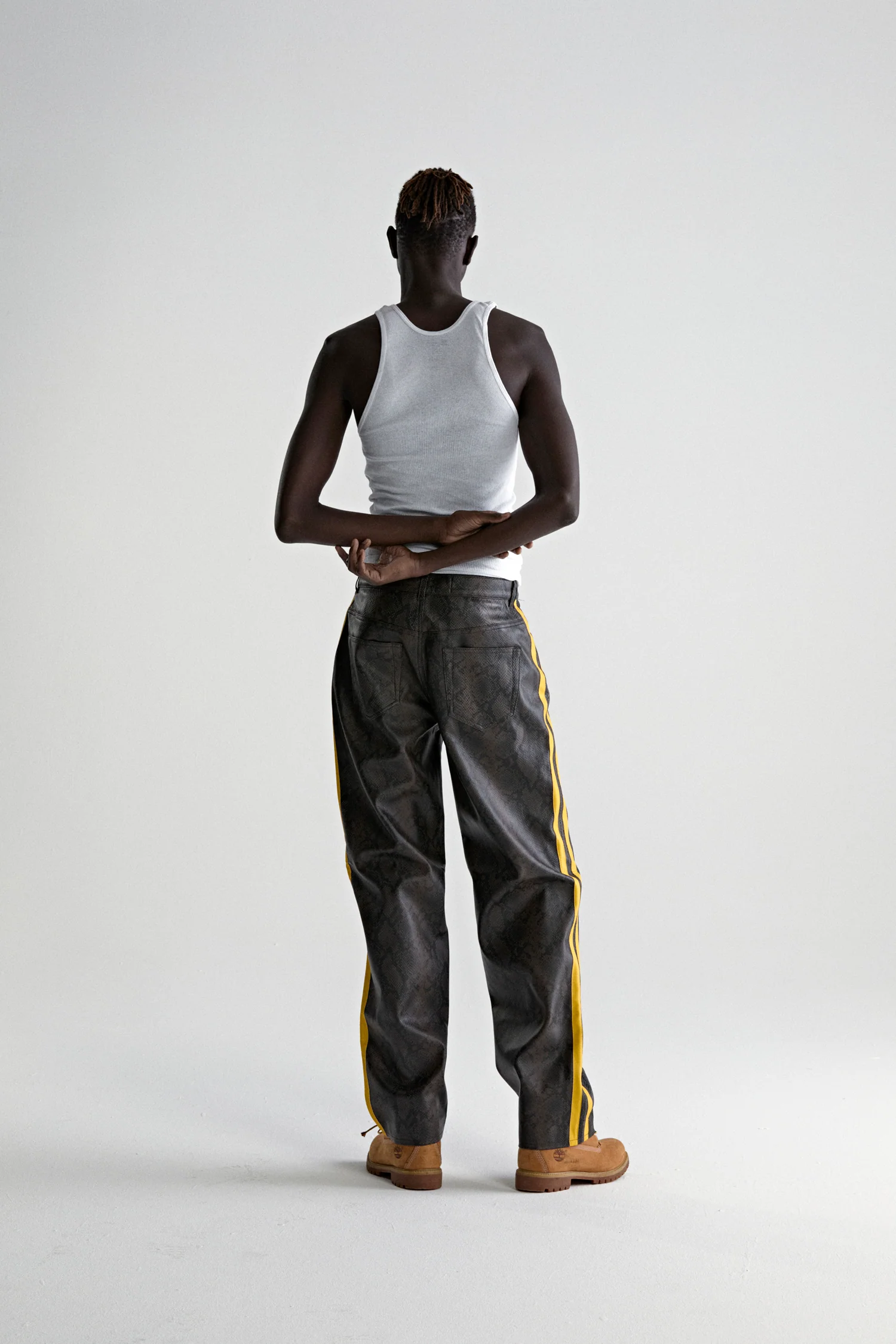 SNAKE LEATHER PANT - Image 6