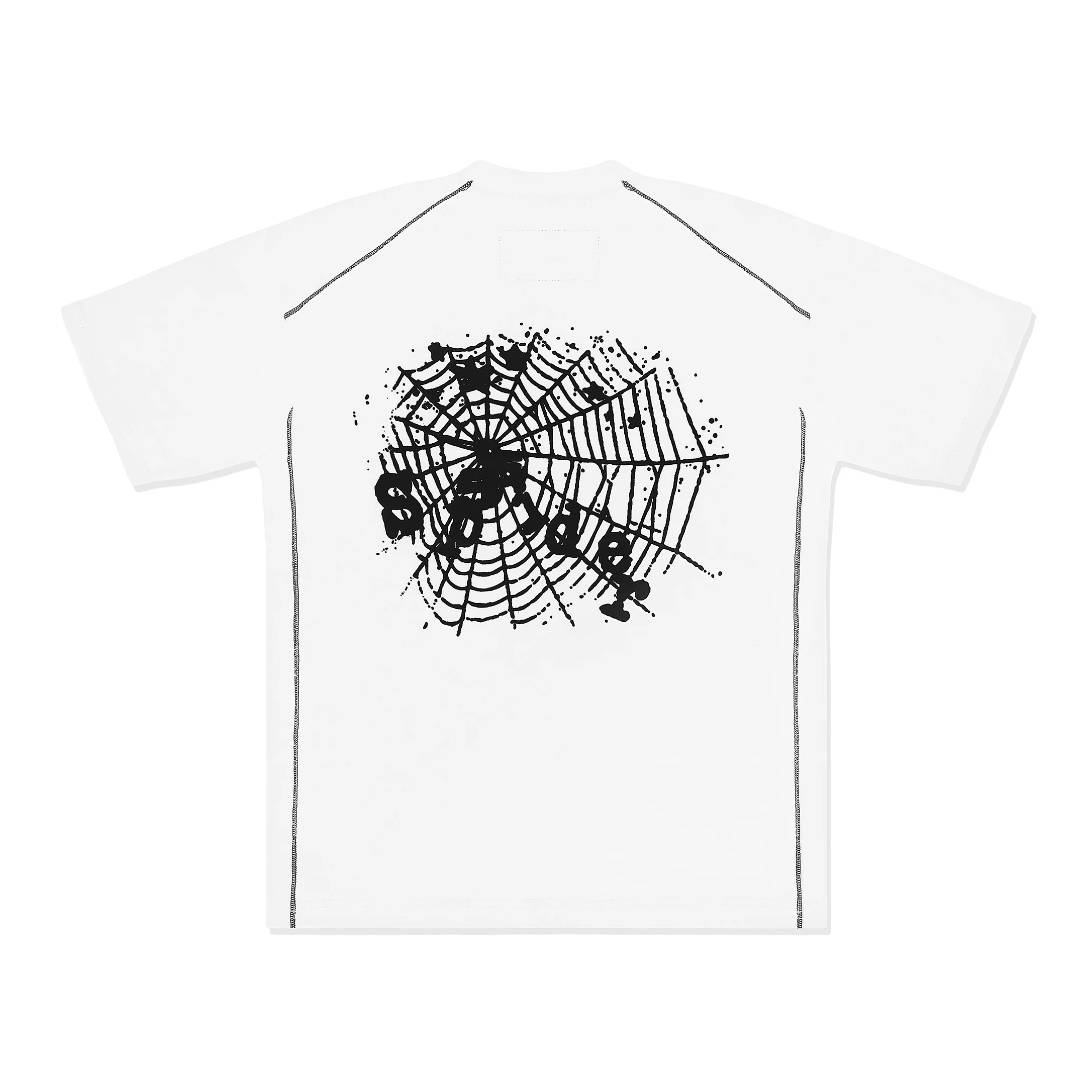 CONTRAST STITCH SLUB TEE - Image 2