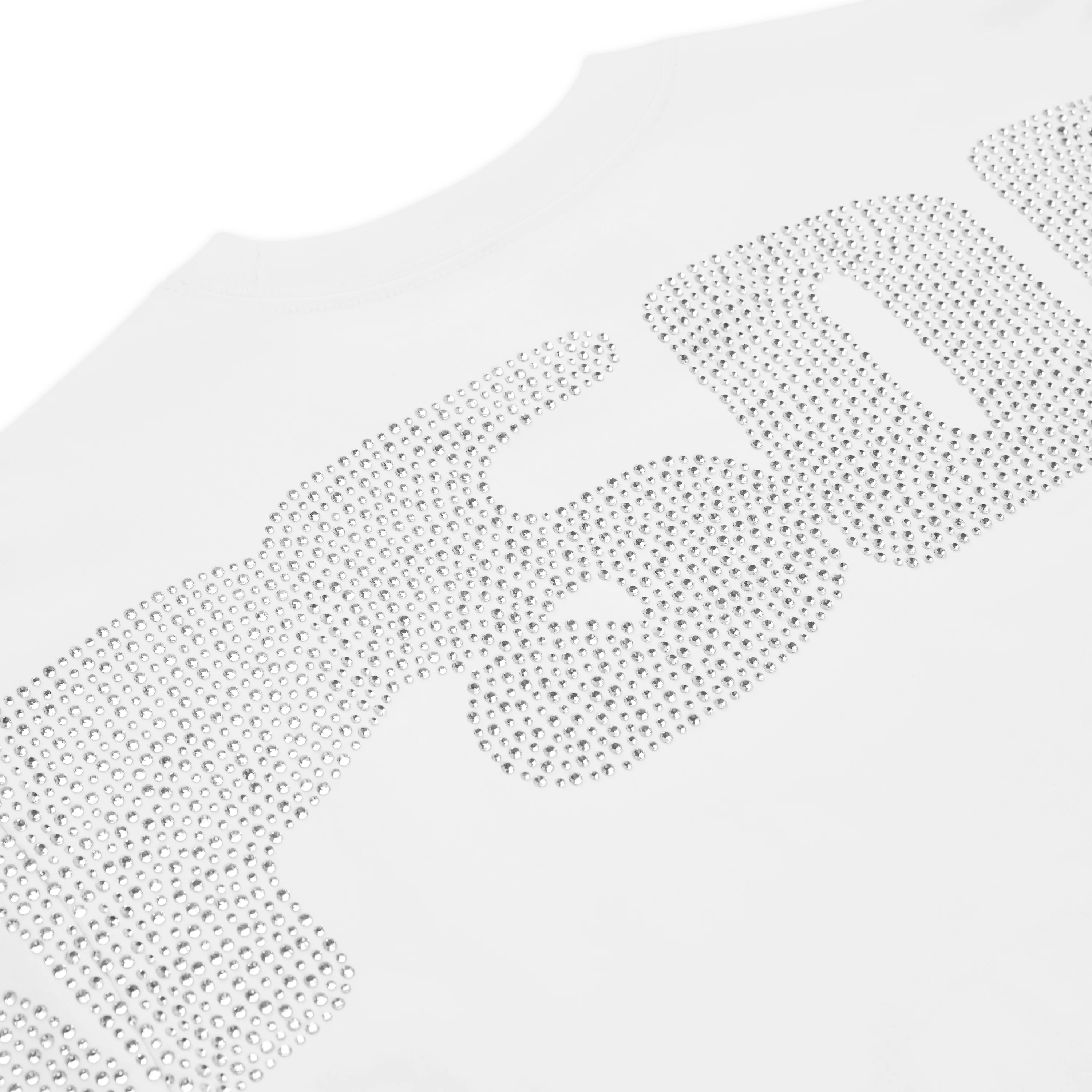 RHINESTONE SILK TEE - Image 5