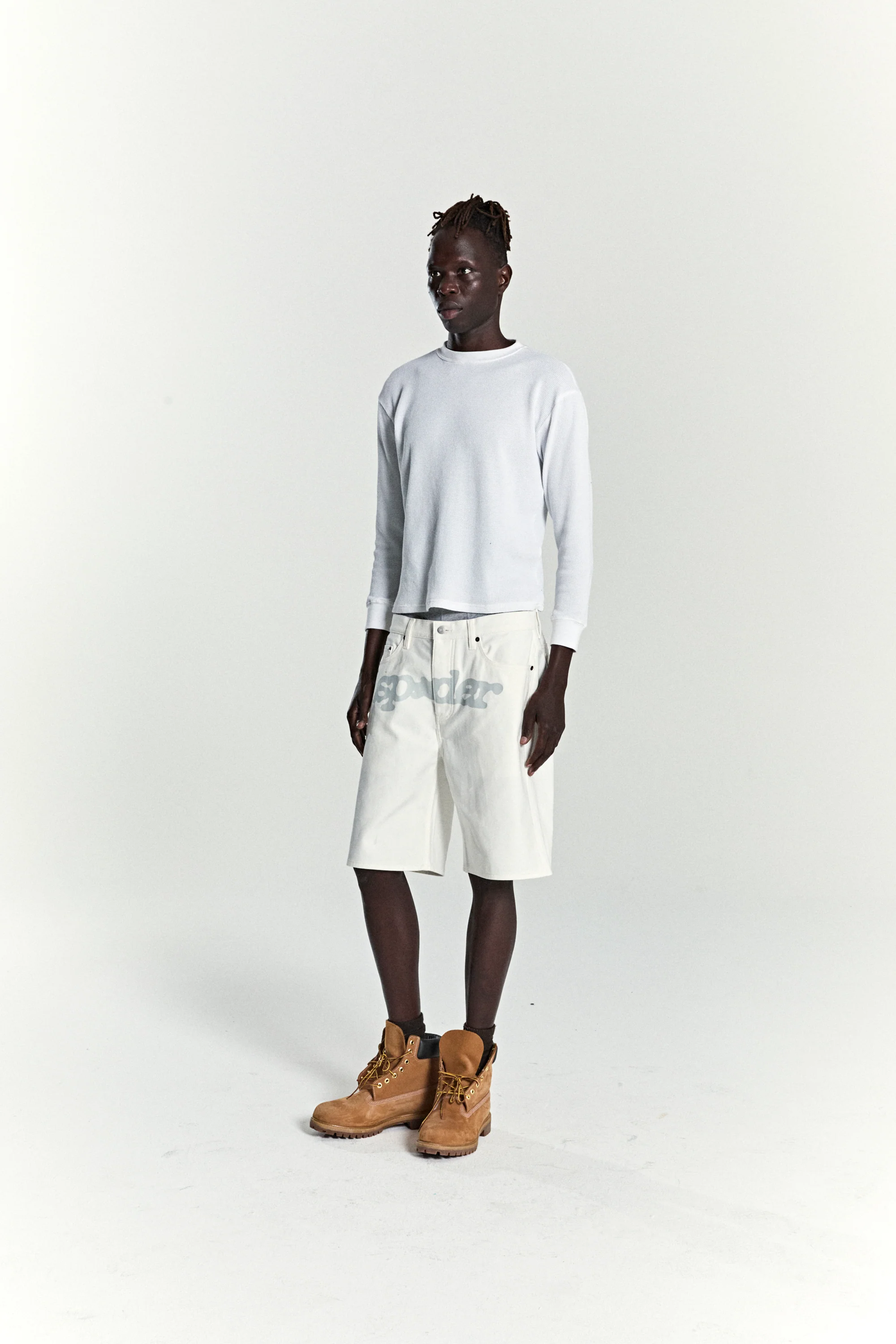 V3 LOGO DENIM SHORT - Image 4