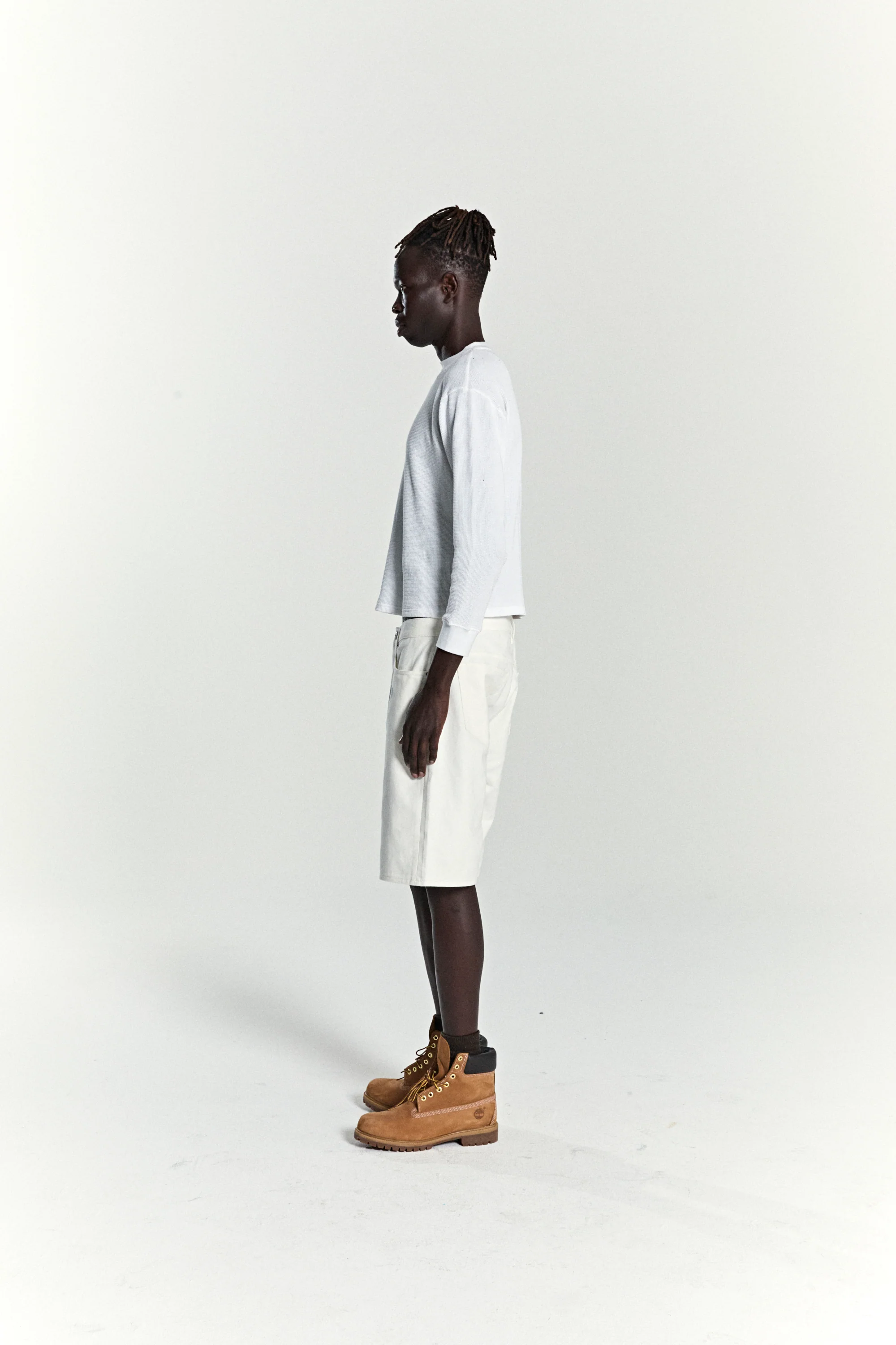 V3 LOGO DENIM SHORT - Image 5