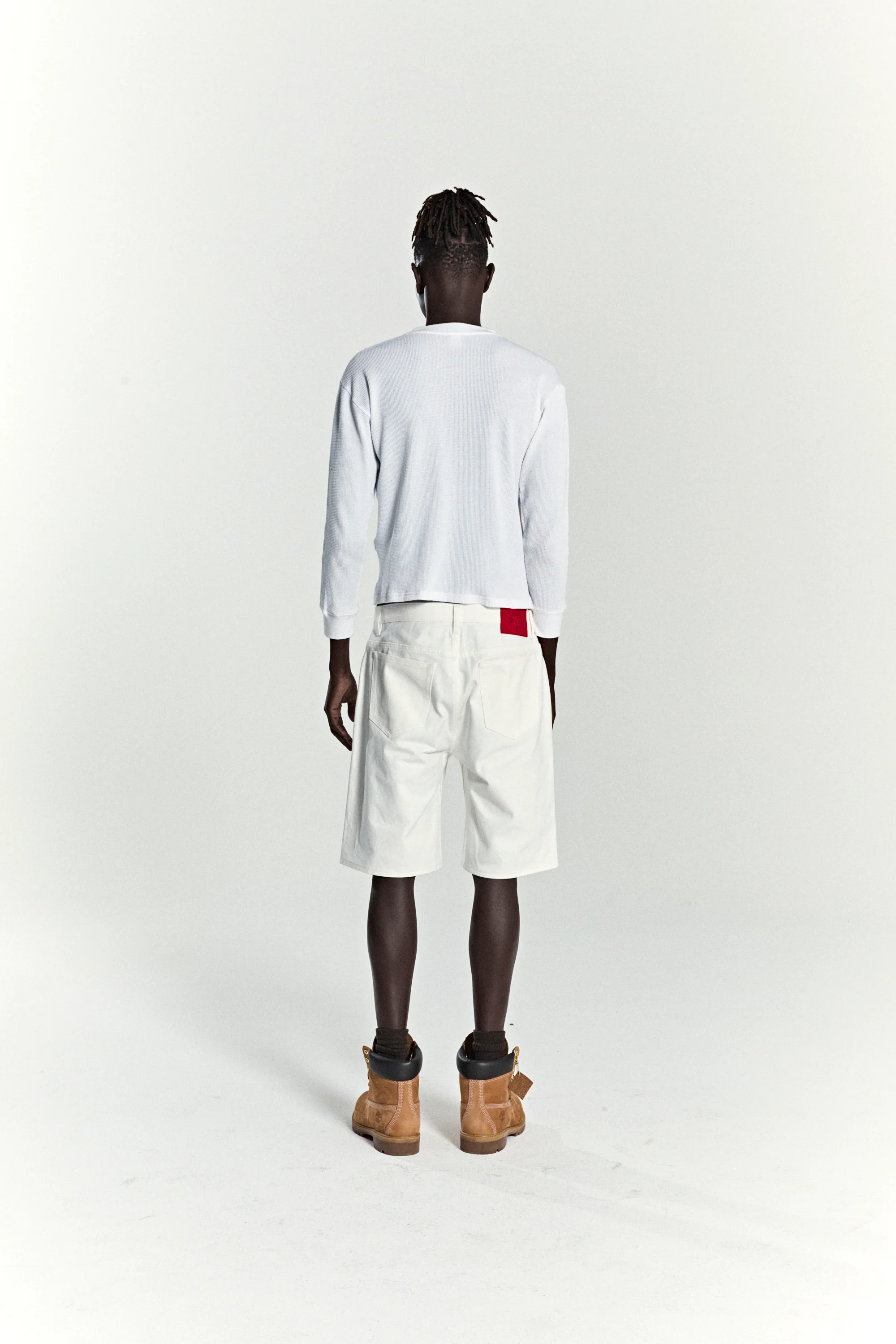 V3 LOGO DENIM SHORT - Image 6
